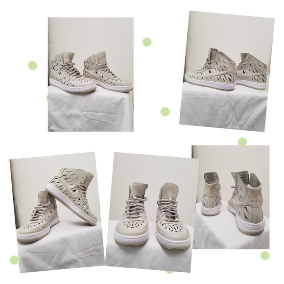 Nike Women Air Force 1 Bone colored sz 7 sneakers - Picture 2 of 2